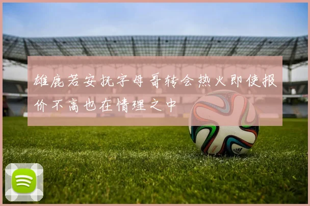 雄鹿若安抚字母哥转会热火即使报价不高也在情理之中
